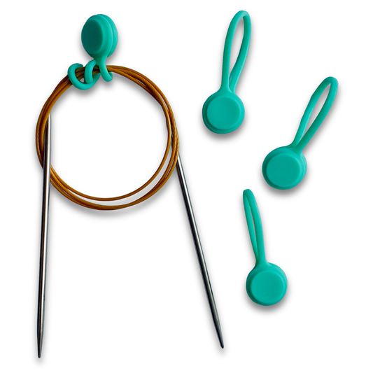 Lot de 4 organisateurs magnétiques pour aiguilles circulaires