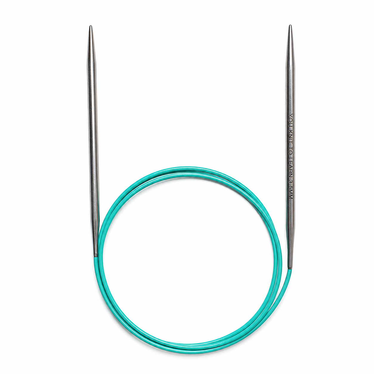 Aiguilles circulaires 80 cm – 3,5 mm pour le tricot en rond ou à plat