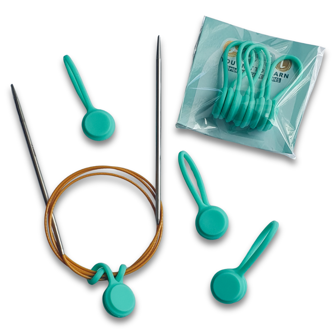 Lot de 4 organisateurs magnétiques pour aiguilles circulaires