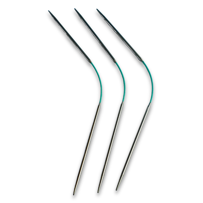 Combo d'aiguilles pour tricoter des chaussettes – mini-circulaires + double-pointes hybrides