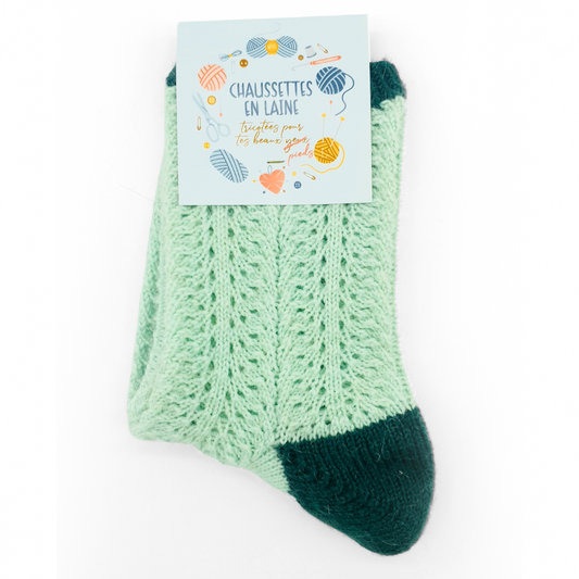 Lot de 6 étiquettes cadeau à coudre sur des chaussettes