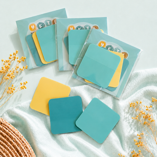 Lot de 60 notes transparentes repositionnables pour patrons de tricot